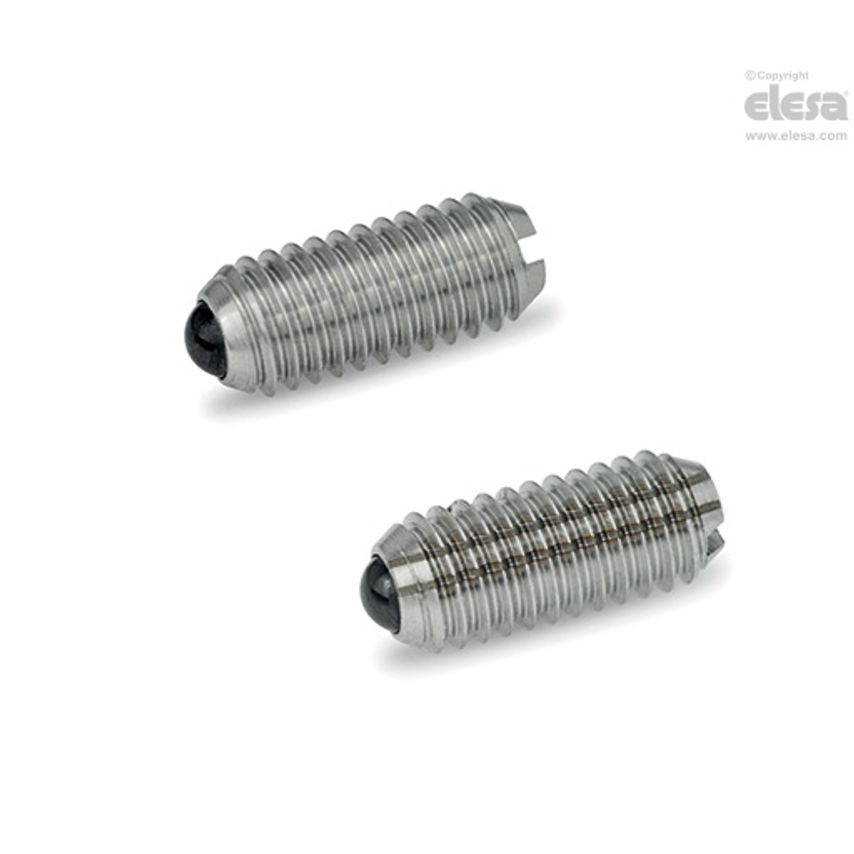 ELESA Ball spring plunger-GN 615.5-M10-KSN