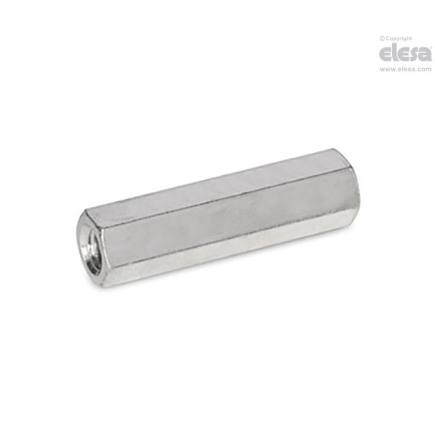 ELESA Spacer sleeve-GN 6220-NI-M4-70-A