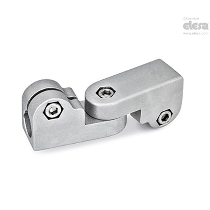 ELESA Pivoting Connecting Clamp-GN 285-B12-B18-2-BL
