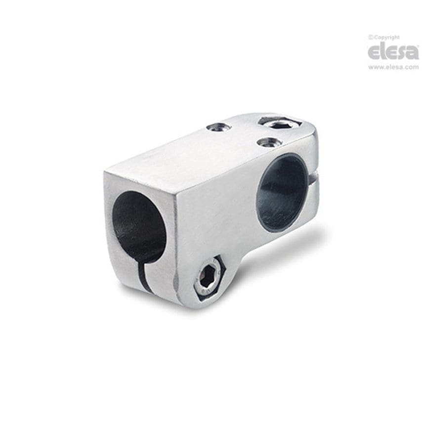 ELESA T-shaped Connecting Clamp-GN 191.1-G18-B18-2-NI