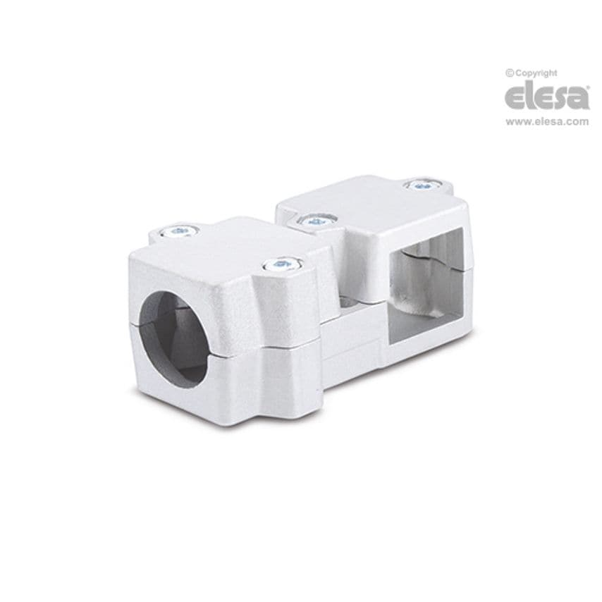 ELESA T-shaped Connecting Clamp-GN 194-B48-B48-76-2-BL