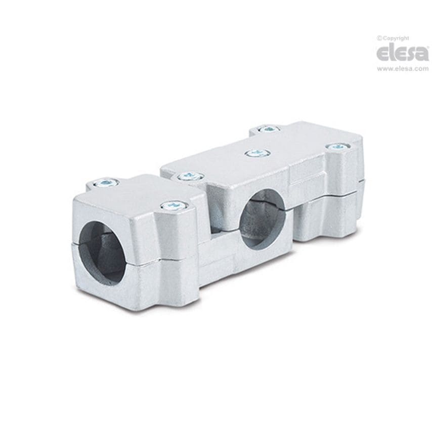 ELESA T-shaped Connecting Clamp-GN 195-B30-60-2-BL