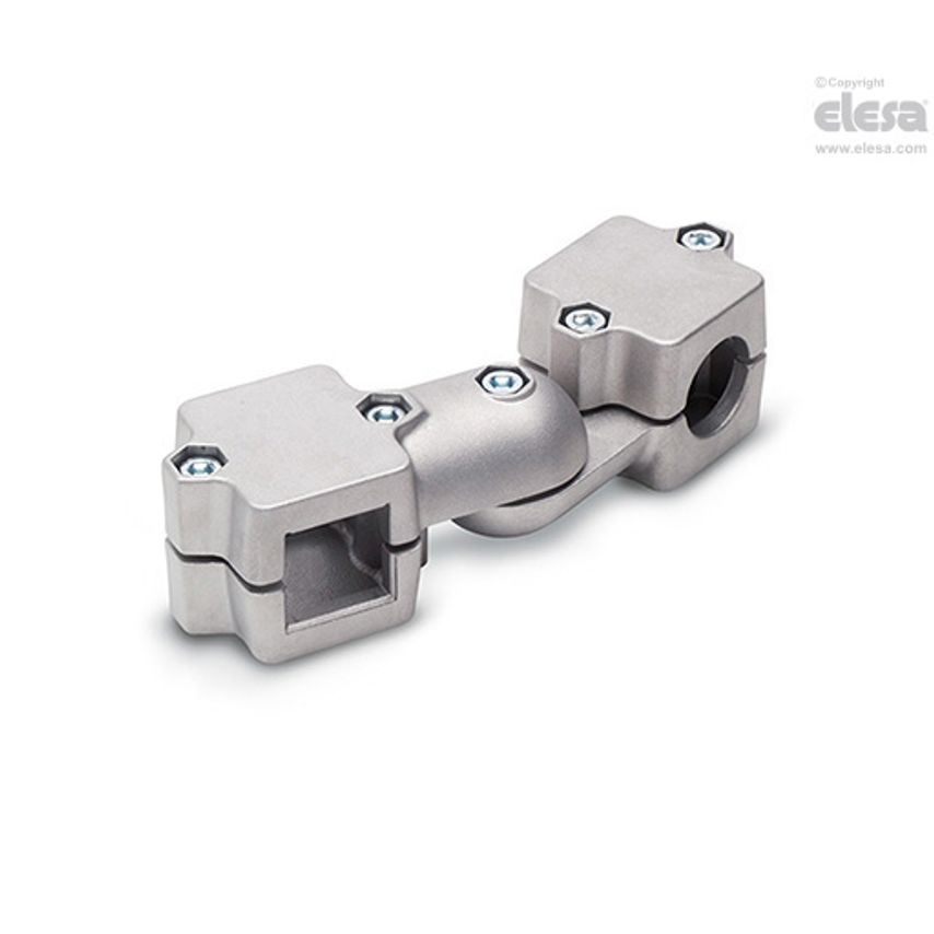 ELESA Pivoting Connecting Clamp-GN 289-B40-B40-S-2-BL