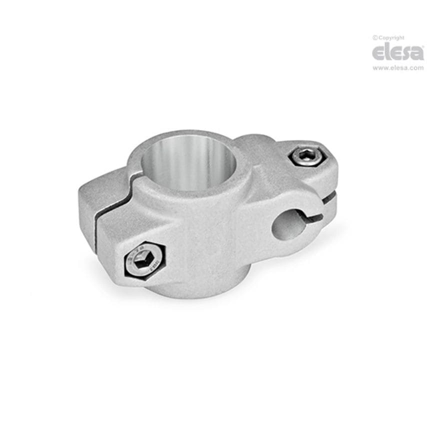 ELESA Two-way Connecting Clamp-GN 133-B40-B30-2-BL
