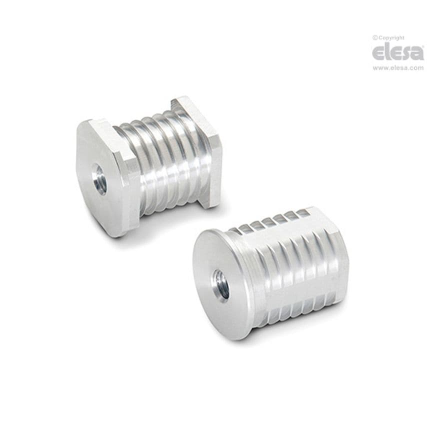 ELESA Threaded end-cap for tube-GN 992-V40-M10