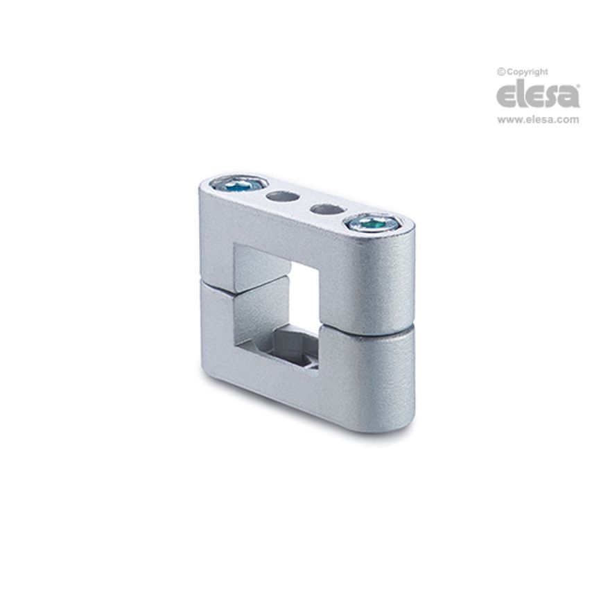 ELESA Support for Round Tube-GN 231-B40-2-BL
