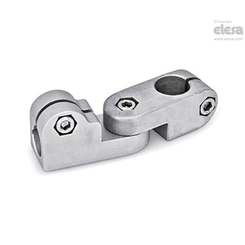 ELESA Pivoting Connecting Clamp-GN 283-B18-B14-2-BL