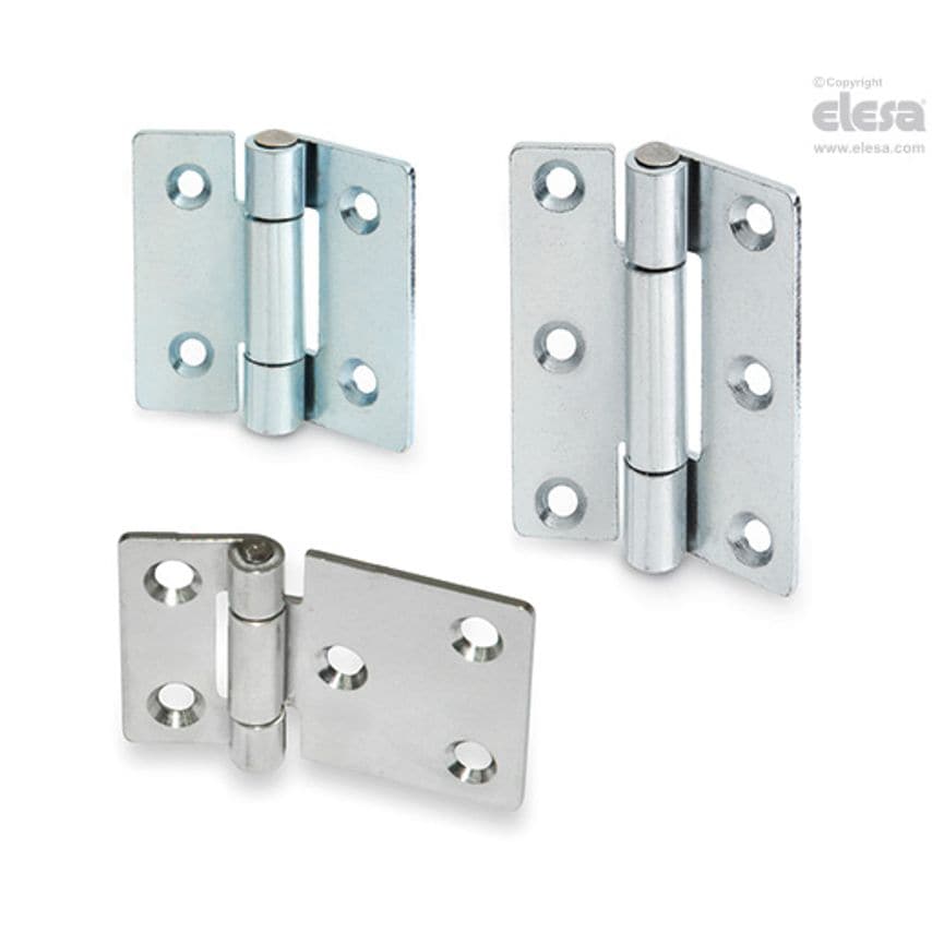 ELESA Thin hinge-GN 136-ST-40-40-C  - Picture 1 of 1