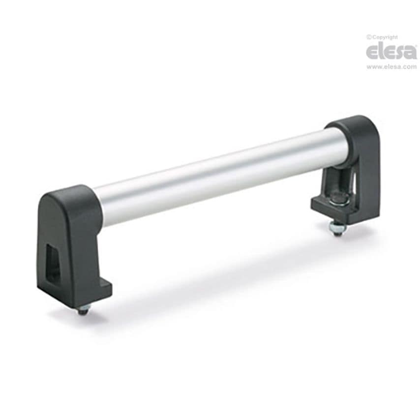 ELESA RH-RR Tubular handles Technopolymer and aluminium or stainless steel Alumi