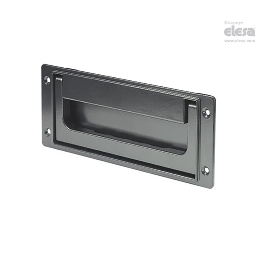 ELESA RH-SK Folding handles with recessed tray Aluminium RHSK-50.S184.9005