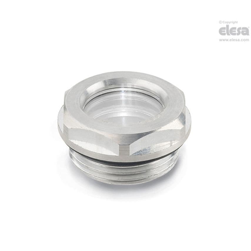 ELESA Oil Level Sight Glass-GN 744-24-M33X1.5-B