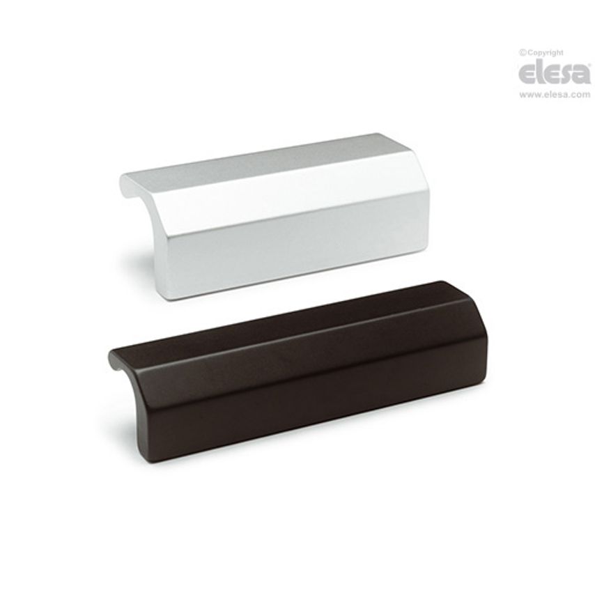 ELESA RH-LG Ledge handles Aluminium Threaded blind holes RHLG-05.064.04