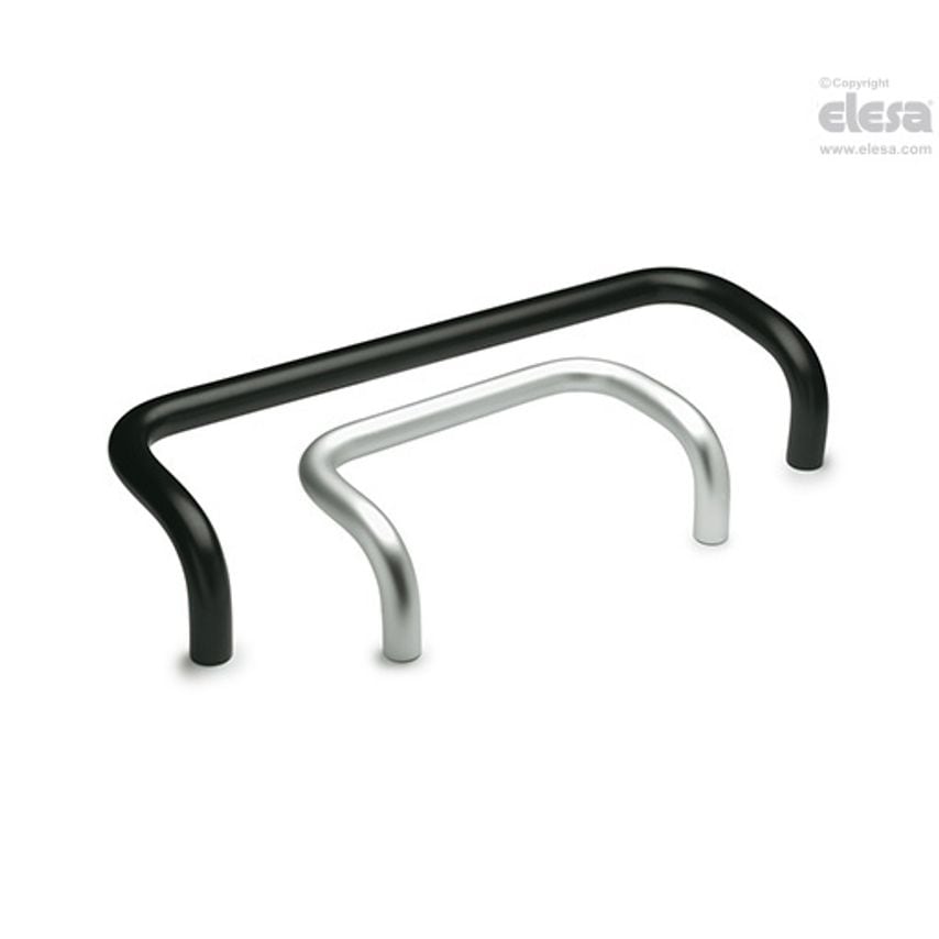 ELESA RH-M4 Double-curved tubular handles Aluminium RHM4-20.200.11