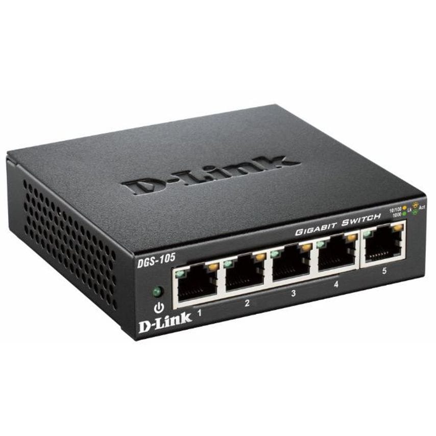 D-Link 5-Port Gigabit Switch 5844096- you get 7