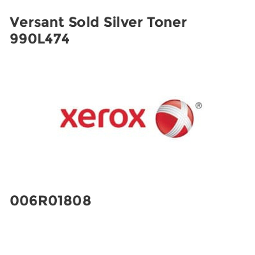 Xerox Versant Sold Silver Toner 990L474