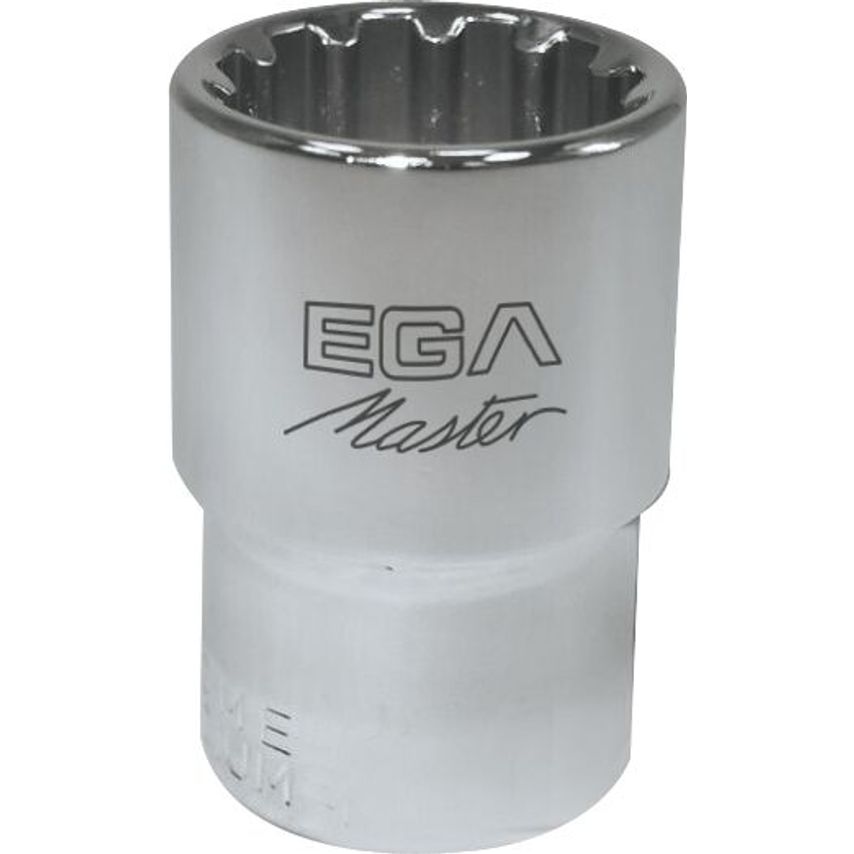 EGA Master Spline Socket 1/4" - M14 - 7/16" - 11mm -E14- you get 15