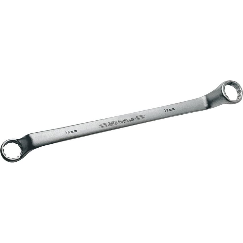 EGA Master Double Offset Ring Wrench 46 - 50mm Aerospatial Chrome Plating