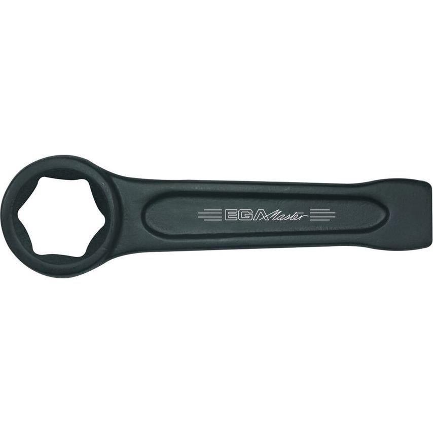 EGA Master Slogging Ring Wrench 85mm DIN-7444 Phosphated (6 Edges)