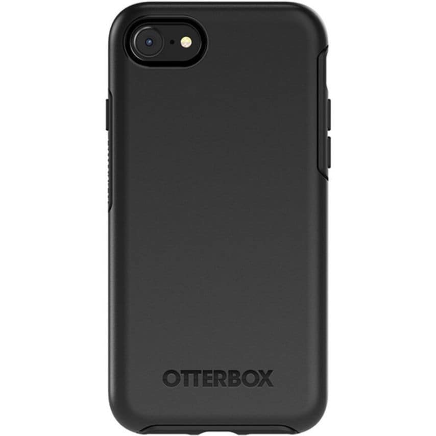 OtterBox Symmetry Series for iPhone SE (2nd gen)/8/7, black - No retail packagin