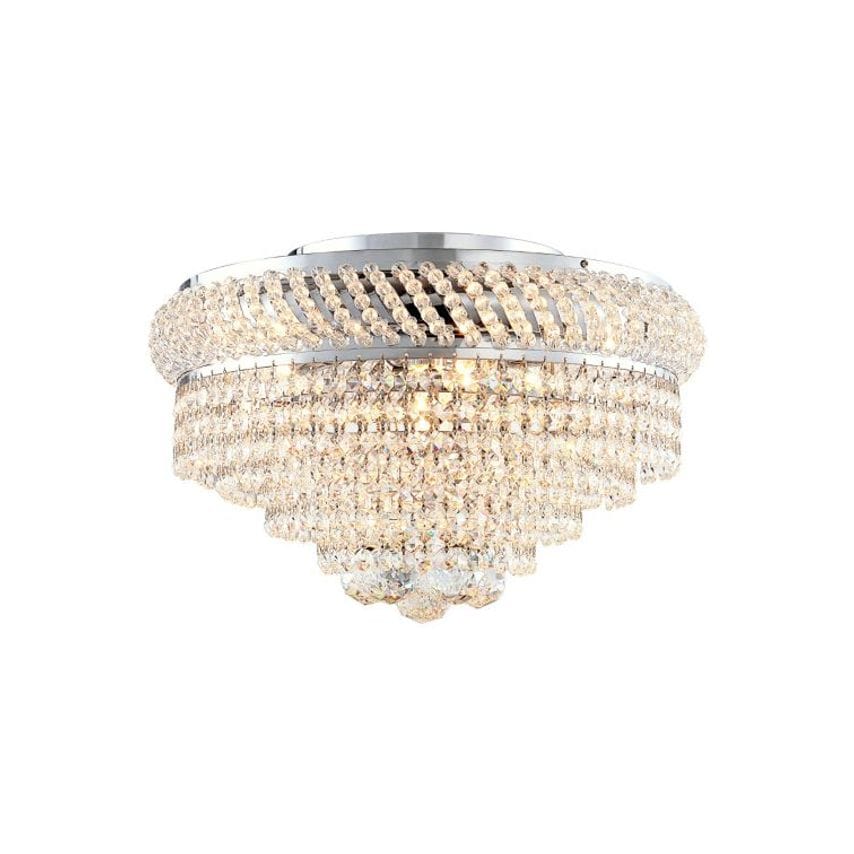 AL Crystal LED Chandelier W/ K9 Clear Crystal Glass - CHR106B