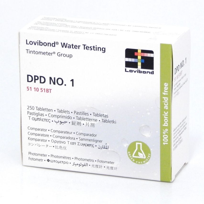 DPD No.1 for Free Chlorine and Bromine