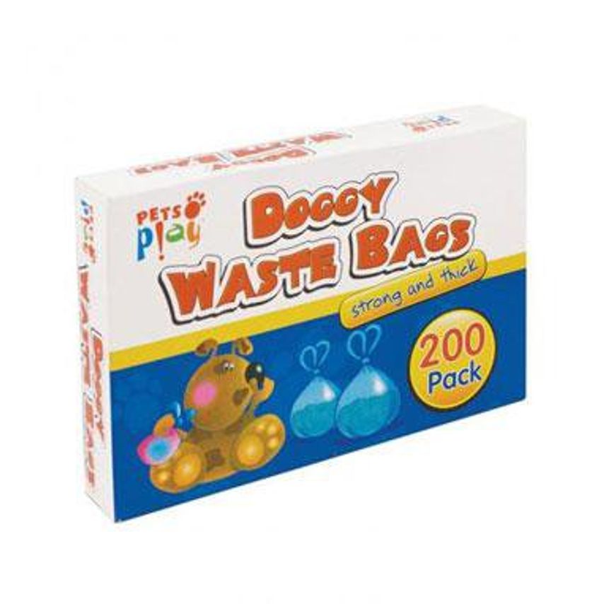 Doggy Waste Bags Extra Strong With Tie Handles 200's