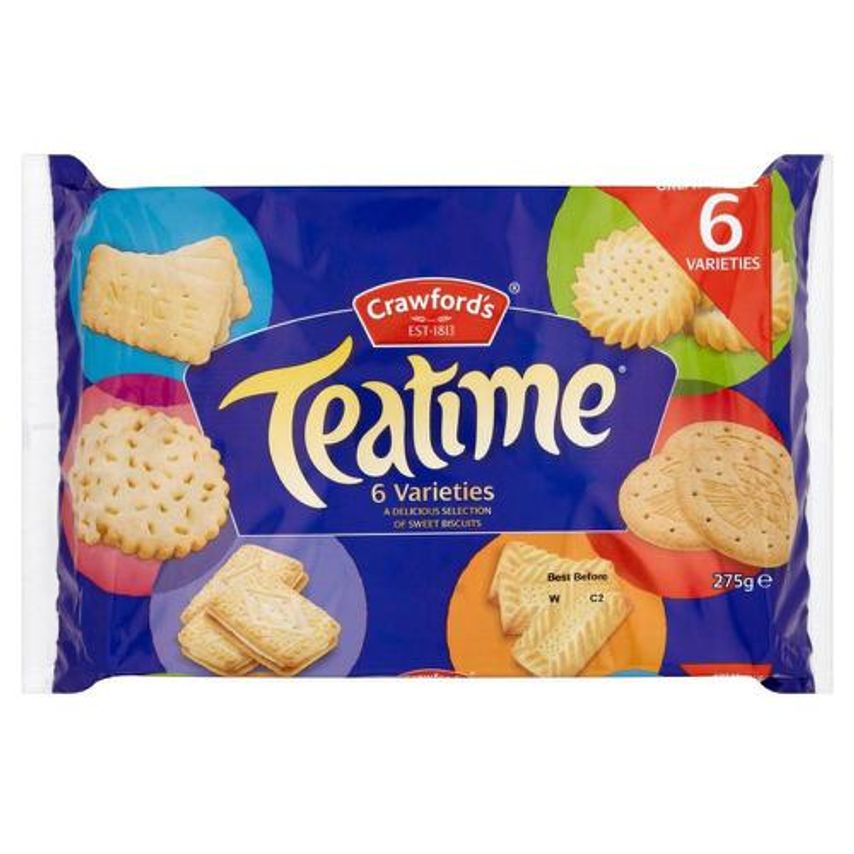 Crawfords Teatime Biscuits 275g