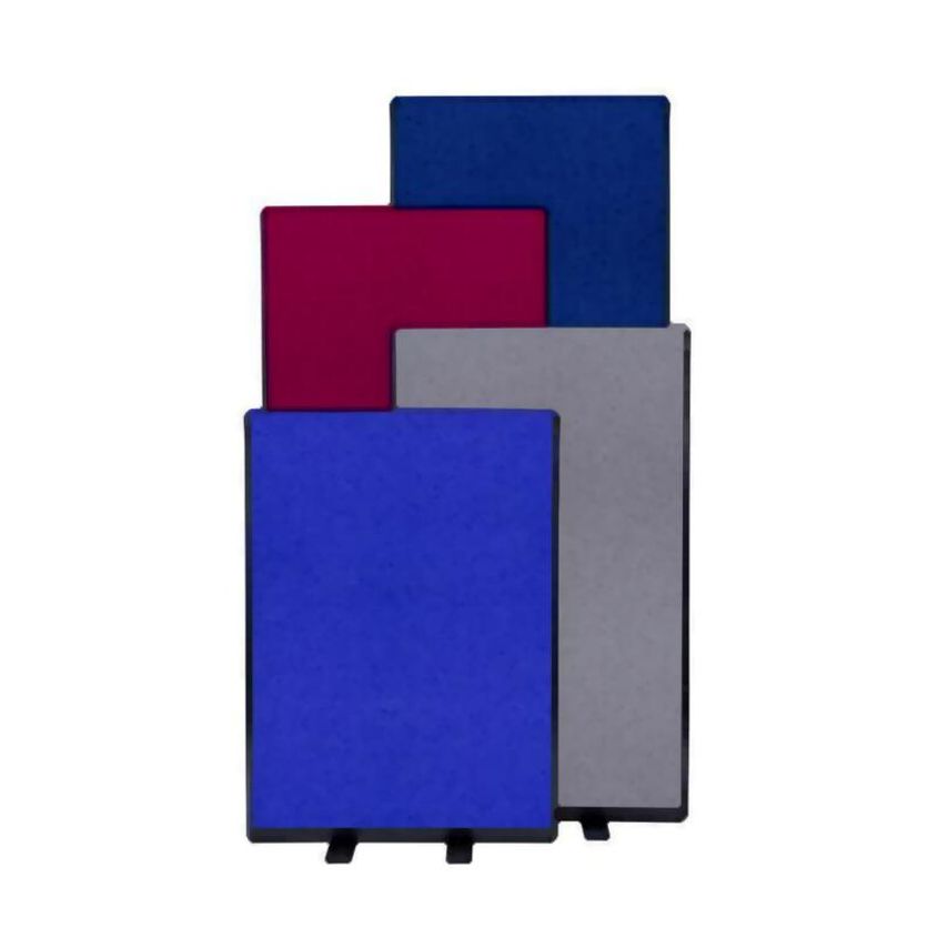 Pinewood Associates Office Screen 700mm Wide 1500mm Height Nyloop Fabric Grey