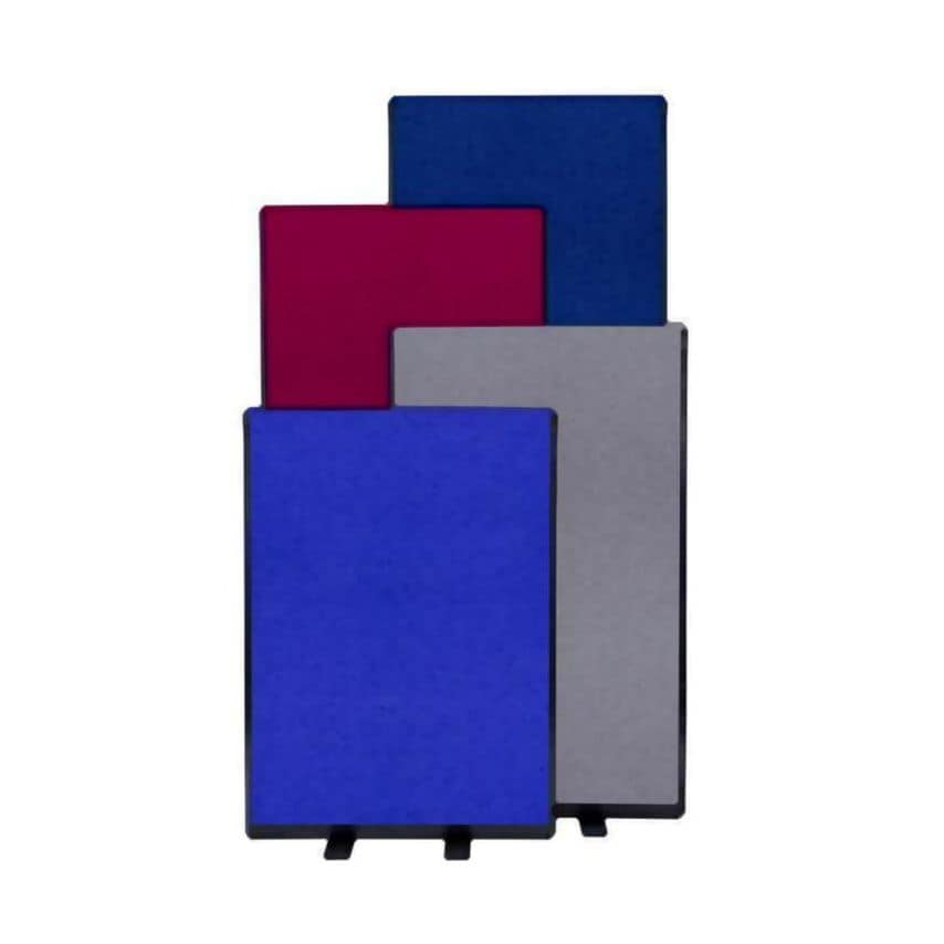 Pinewood Associates Office Screen 700mm Wide 1500mm Height Nyloop Fabric Red