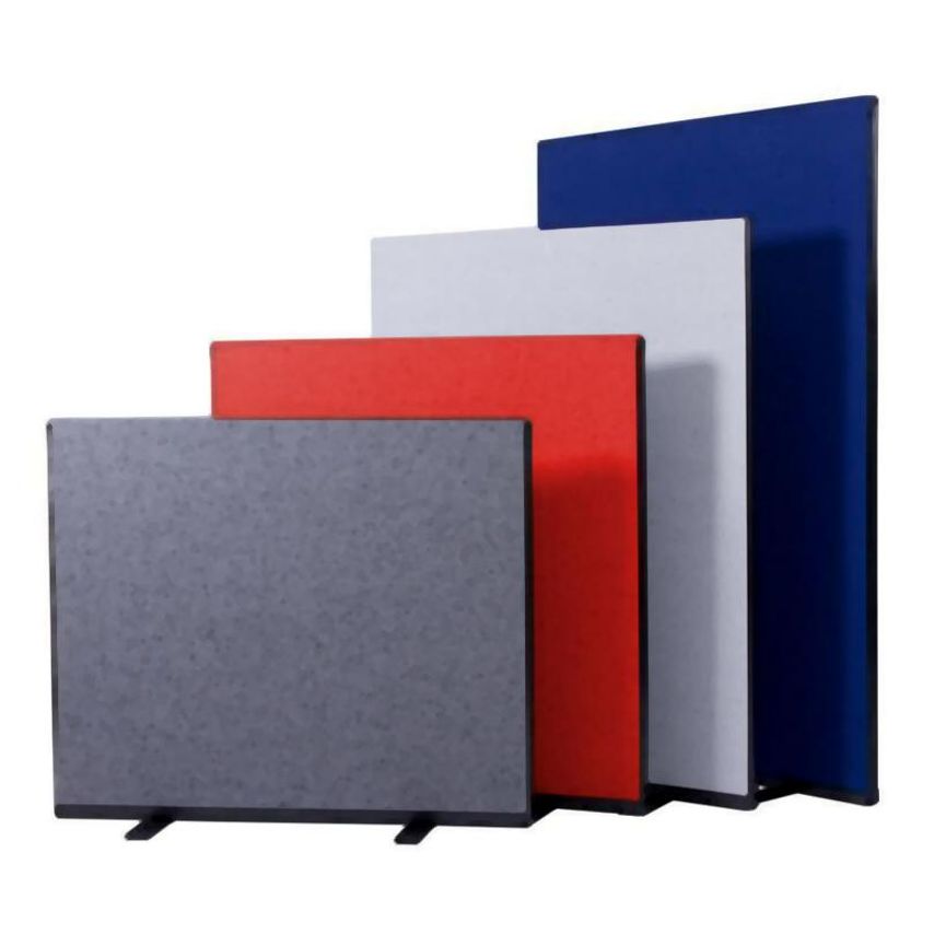Pinewood Associates Office Screen 1500mm Wide 1500mm Height Woolmix Fabric Green