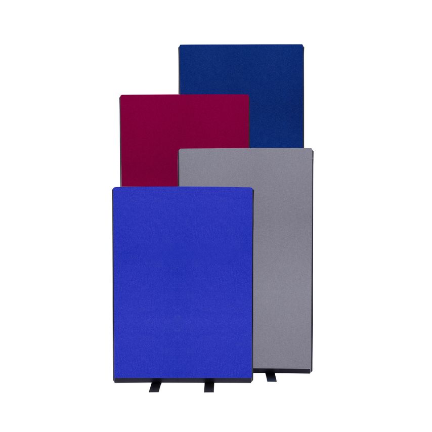 Pinewood Associates Office Screen 700mm Wide 1200mm Height Nyloop Fabric Grey