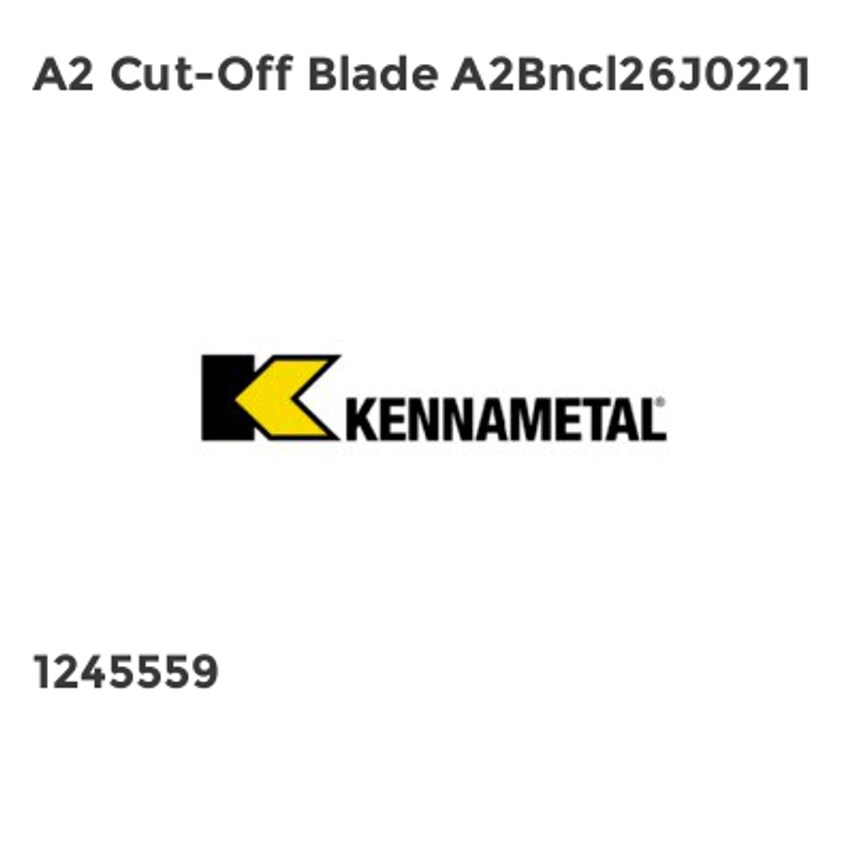 A2BNC - Cutoff Toolholder