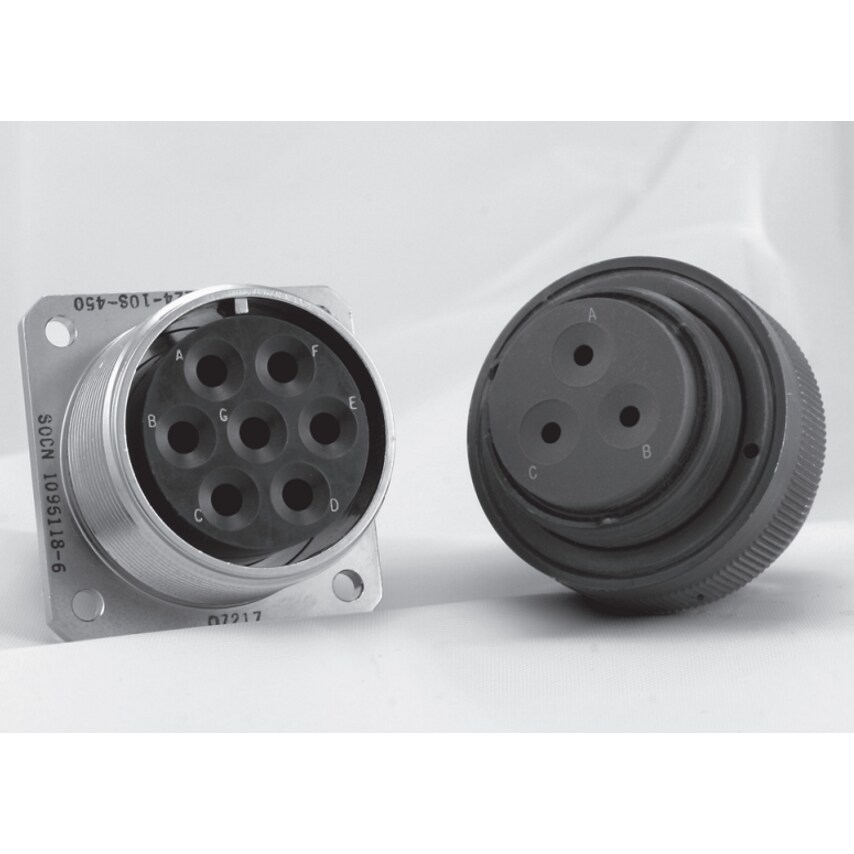 Conesys Aero-Electric 5015 1C 1#4 SKT PLUG MS3456KS18-6S