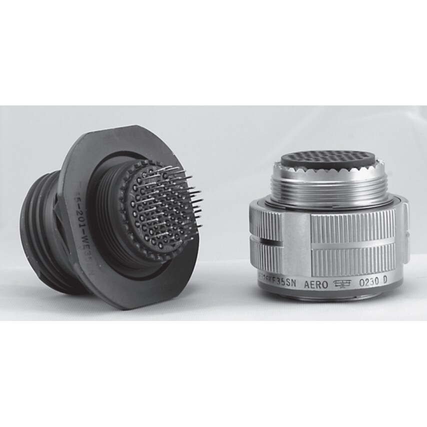 38999 Series III (AE326Z) - Self-Locking, RFI Grounding Plugs (Aluminium Shell with Zinc Nickel Finish)