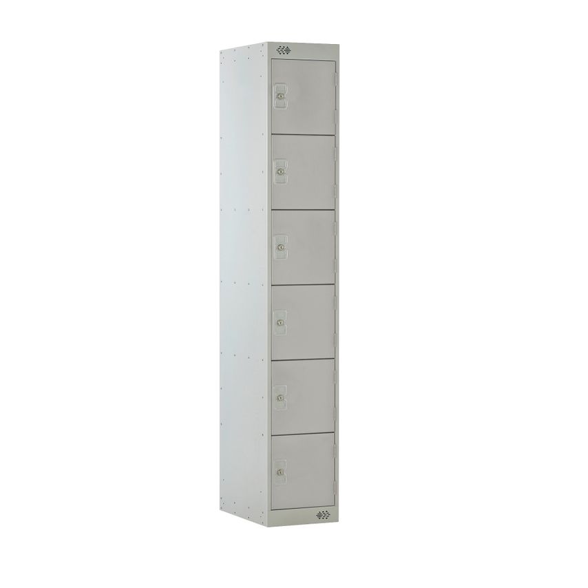 Tc 6 Door Locker 300 x 300 x 1800 Light Grey Door