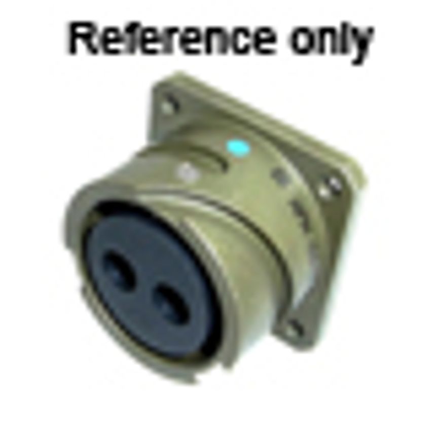 AIB Series - Front Box Mount Receptacles with Rear Accessory Threads