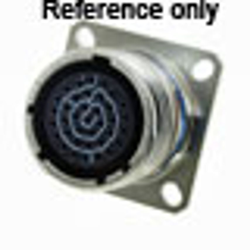 Amphenol HD 38999 55C 55#23 PIN RECP CTVP00RW-15-55PA
