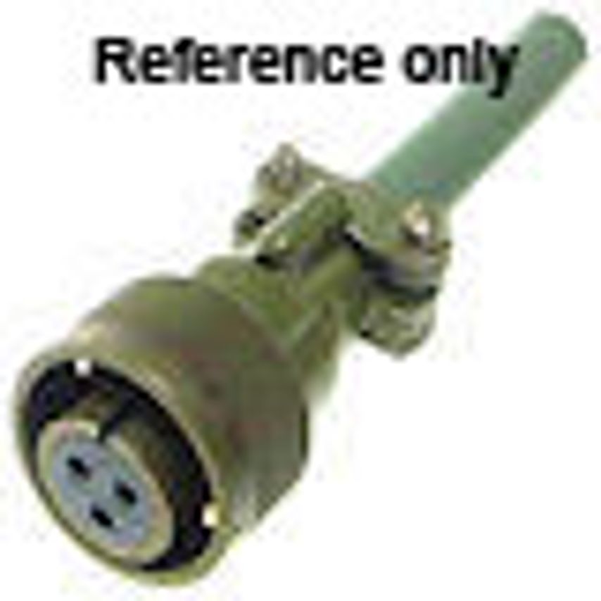 ITT Cannon CB 3C 3#16S SKT PLUG CA06EW10SL-3SBF80F42