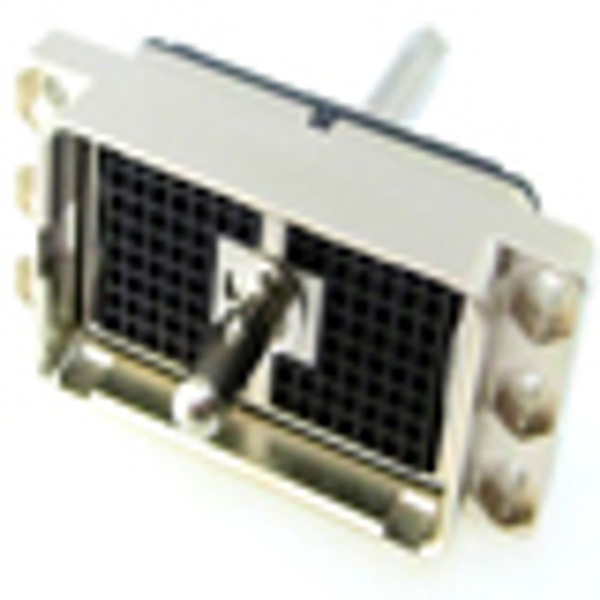 ZIF Rack/Panel Connectors (DLM) -  Glass Filled Thermoplastic