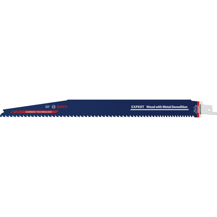 Bosch 2608900401 Expert Wood with Metal Demolition S1267XHM Reciprocating Blade