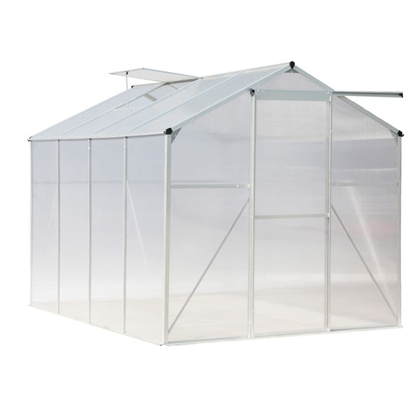 Living and Home Aluminium Hobby Greenhouse with Window Opening - Picture 3 of 5