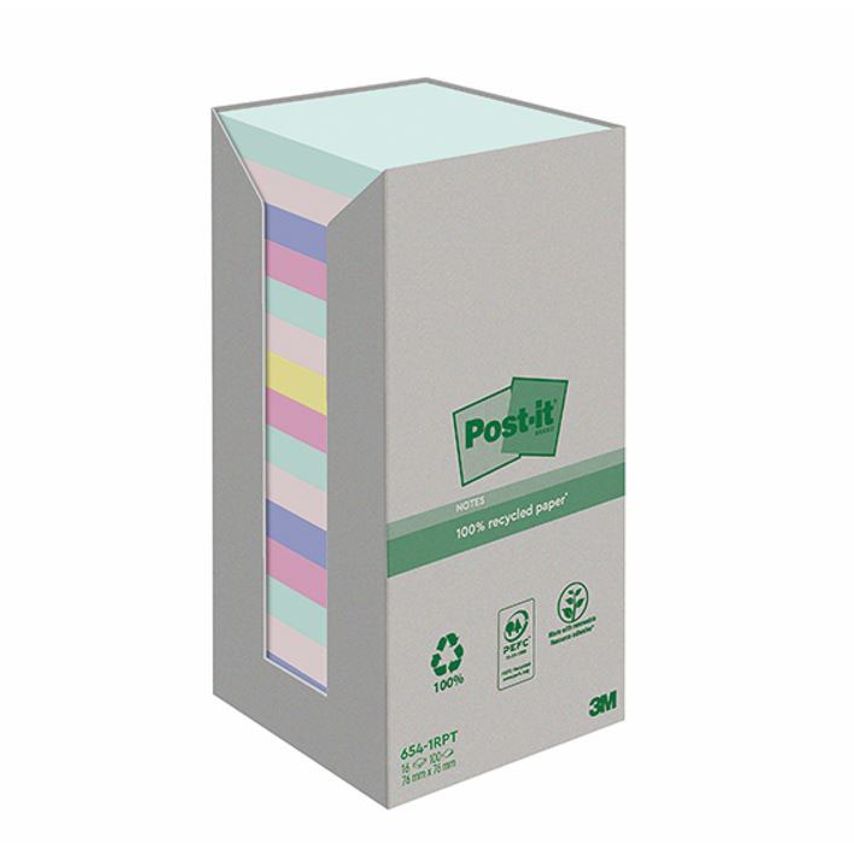 Post it Recycled Notes