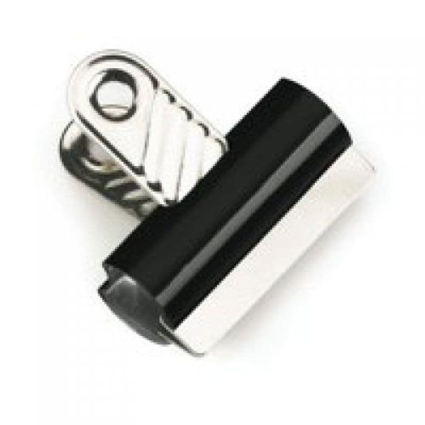 Letter Clips 50mm - Black (Pack 10)