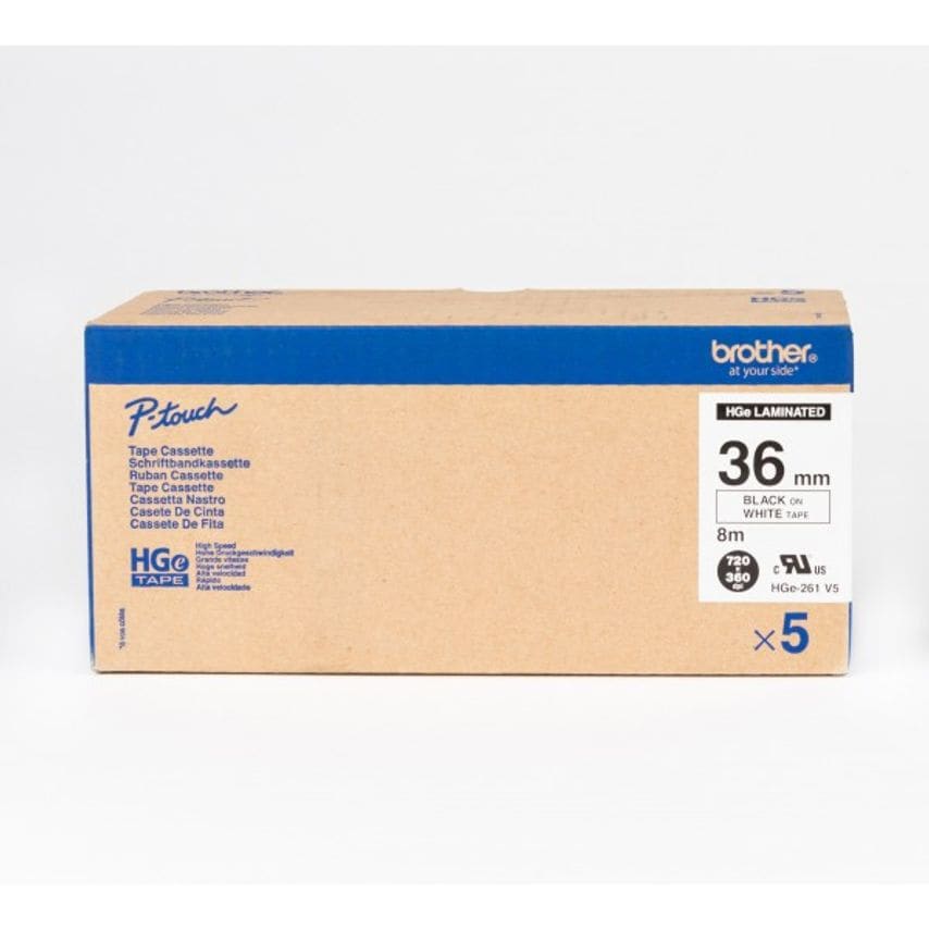 P-Touch Brother Tapes - HGE261V5