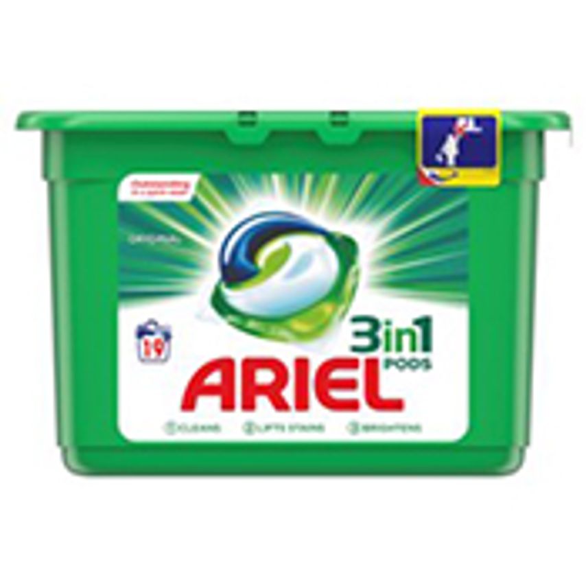 Ariel 3 in 1 Pods Laundry Washing Capsules - 3 x 30 Wash