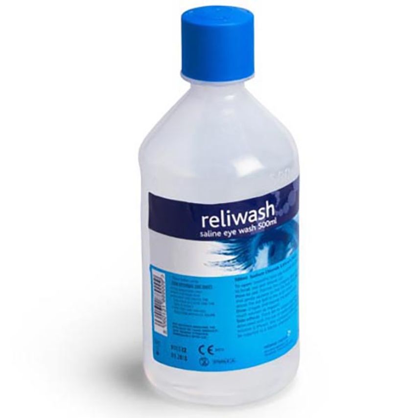 Sterile Saline Eye Wash x 500ml