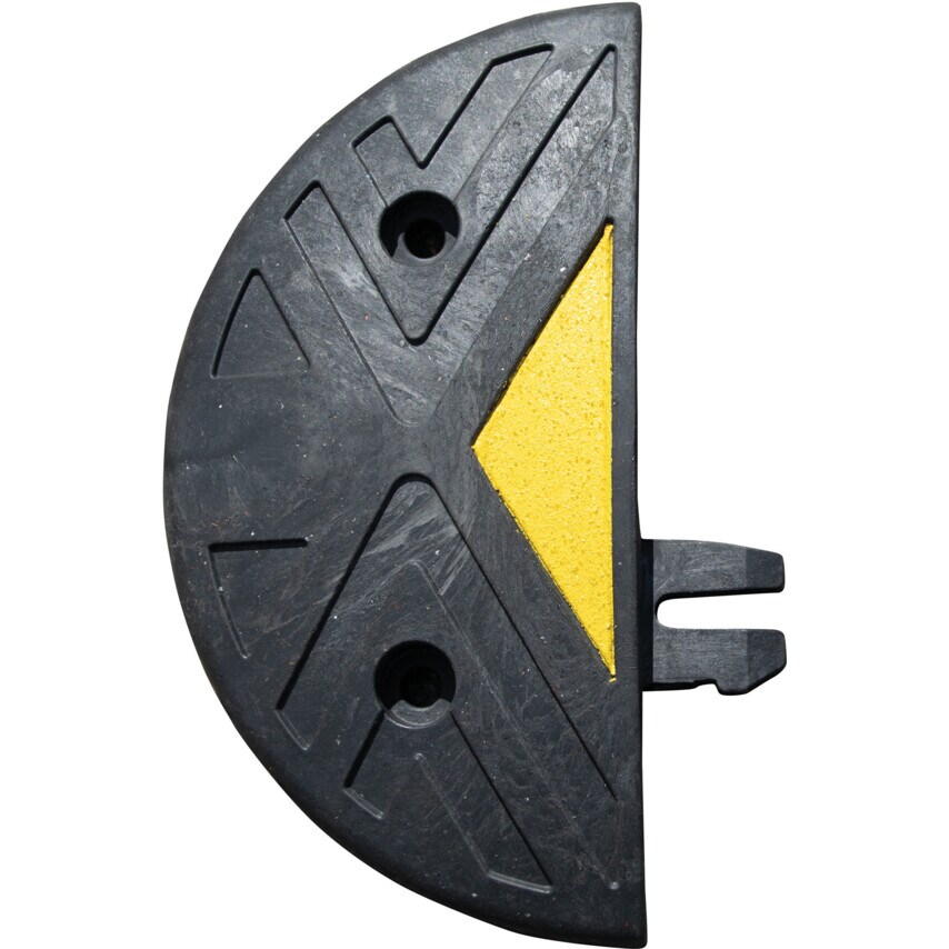 Ridgback Yellow/Black 5CM End Cap 10MPH