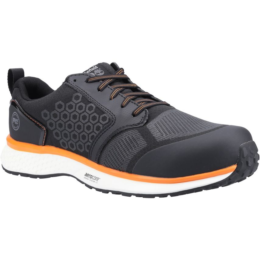 Timberland Pro Reaxion Trainers Safety Black/Orange Size 10