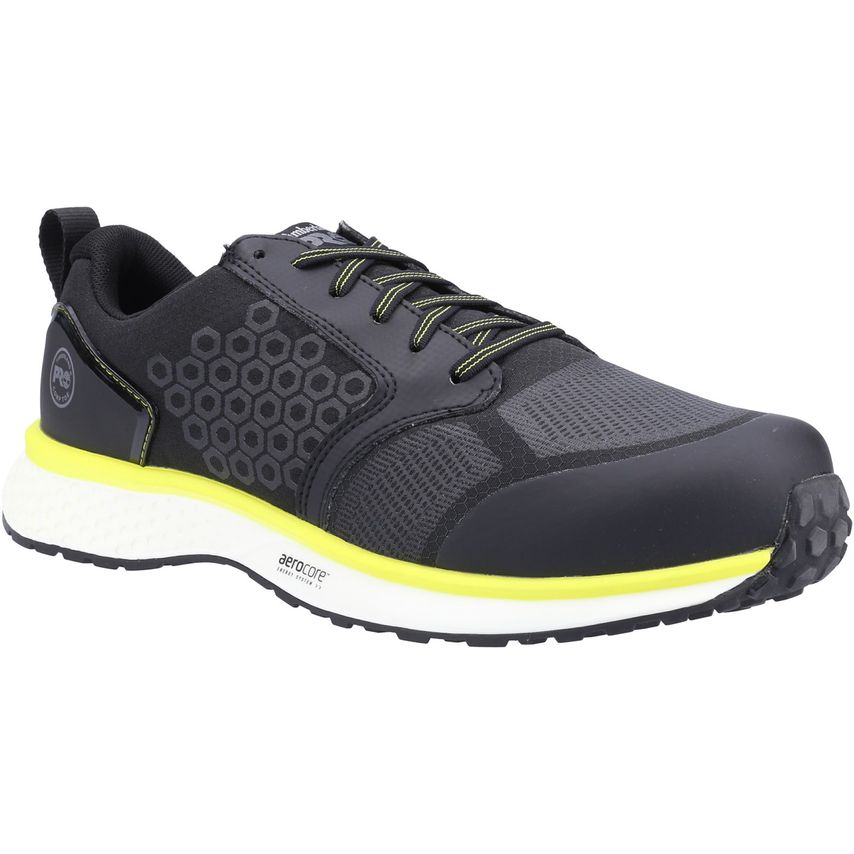 Timberland Pro Reaxion Trainers Safety Black/Yellow Size 6
