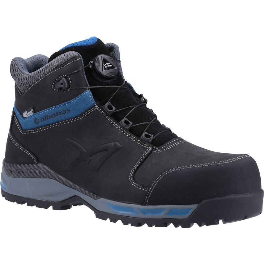 ALBATROS Tofane Ctx Mid Boots Safety Black Size 47